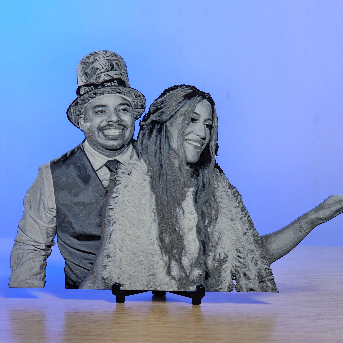 Escultura silhouette 3D