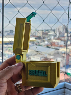 Porta-Figurinhas Compacto Tático